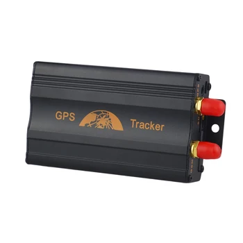 Realaus Laiko GSM/GPRS Sekimo Transporto priemonės Automobilių GPS Tracker GPS/GSM Transporto Seklys GPS103A+ Dual SIM Kortelę, Įjungti/Užrakinti SMS TK103A+