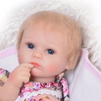 Specialių Princesė 17 colių 42 cm Gyvas Kūdikis Reborn Baby Doll Minkšto Silikono Atgimsta Mažai Kūdikių Žaislas Vaikui Gimtadienio Dovanos