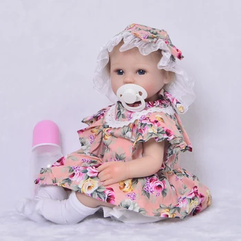 Specialių Princesė 17 colių 42 cm Gyvas Kūdikis Reborn Baby Doll Minkšto Silikono Atgimsta Mažai Kūdikių Žaislas Vaikui Gimtadienio Dovanos