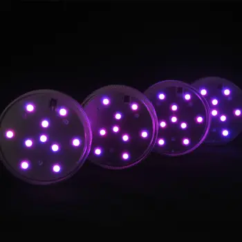 Kitosun Vandeniui LED Pagal Vaza Lemputė su Nuotolinio valdymo Baterijos Valdomas Povandeninis Vestuves Renginius, Shisha Kaljanas Apšvietimas