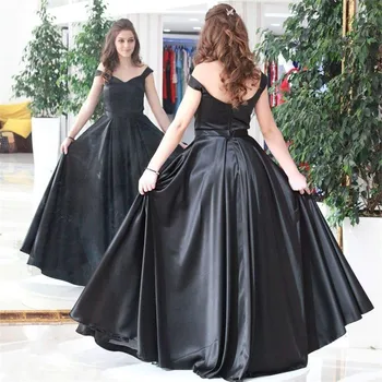 2021 Ilgos Satino Off Peties Keltas Suknelės Rankovių Oficialų Vakare Šalies Kamuolys Suknelė Chalatas De Soiree