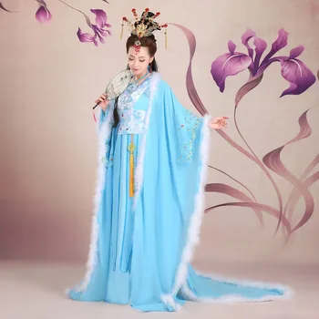 Tang Dinastijos Kostiumas Princesė Pasakos Gale Imperial Concubine Hanfu Kostiumas Moterų Devyni-Tailed Fox
