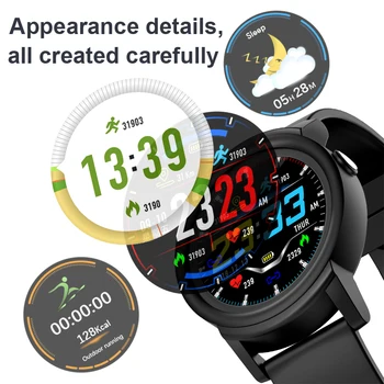 Kinyo smart band apyrankė IP67 žiūrėti smartwatch širdies ritmo smart band 