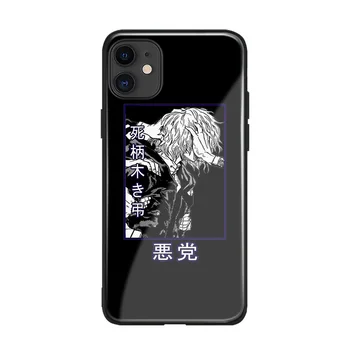 Tomura Shigaraki BNHA Stiklo Minkštas Silikoninis Telefono dėklas SKIRTAS iPhone SE 6s 7 8 Plus X XR XS 11 12 Mini Pro Max Sumsung Padengti Shell