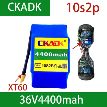 18650 baterija CKADK 10s2p 36V Ličio jonų baterija 4400mah 4.4 ah vieno ciklo įtampa Nemenka Valdybos baterija