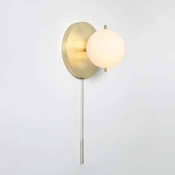 Nordice aplique luz sumalti lempos geležies koridorius, gyvenamasis kambarys naktiniai lampara sumalti miegamojo lempa