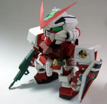 MBF-P02 Kelio Gundam Erezija Gundam Raudona Mašina, Popieriniai,