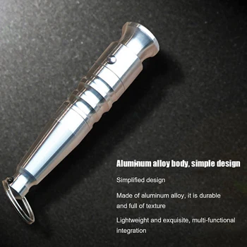 EDC peilis Keychains Mini nešiojamą peilį, Žibintuvėlį meno peilis Nešiojamas mini žibintuvėlis