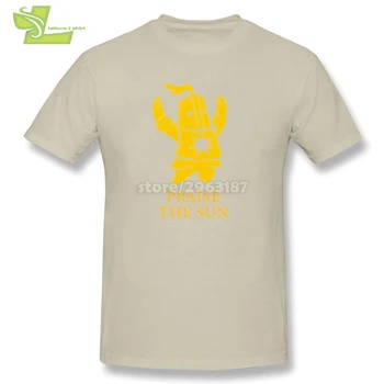 Tamsiai Saulės Pagirti Saulė Linksmas, T Marškiniai Paauglių Natūralios Medvilnės Trumpomis Rankovėmis T-Shirt Klasikinis Marškinėliai Stilius