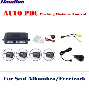 Už Seat Alhambra/Freetrack PDC AUTO Reverse Radarai, Jutikliai, Automobilio Parkavimo Atstumo Kontrolė, Galinio vaizdo Kamera, HD Monitorius