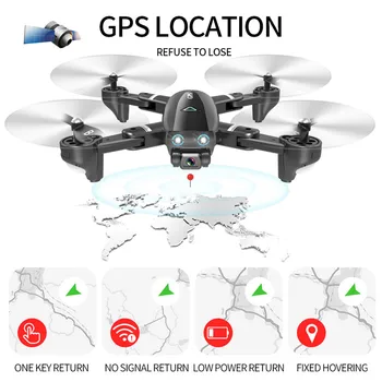 S167 GPS Drone Su Kamera 5G RC Quadcopter Tranai HD 