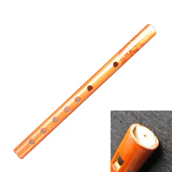 Naujas Kinijos Tradicinės Medinės Spalva IRIN 6 Skyles Bambuko Fleita Vertikalus Klarnetas, Fleita Studentų Muzikos Instrumentas