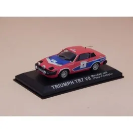Automobilių TRIUMPH modelis TR7 miniatiūriniai transporto priemonių kolekcija Senovinių automobilių masto
