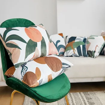 35x55cm paprasta vaisių spausdinti pagalvėlė padengti sofa-dekoratyvinis juosmens pagalvę padengti kėdė automobilių juosmens užvalkalas namų puošybai
