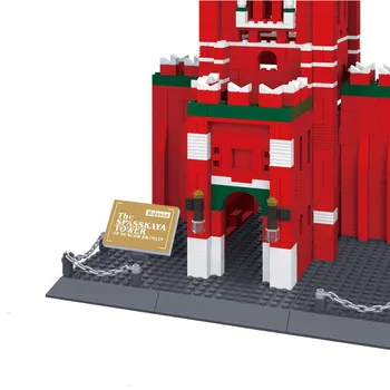 Wange 5219 Architektūros Kremliaus Modelio Blokai Apšviesti Pav Žaislai Vaikams Kalėdų Dovana