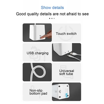 Akių Apsauga Lempa USB Stalo Lempos Smart Veidrodėliai Daugiafunkcinis Darbo Svarstymą Indeksas Šviesos diodų (Led) Mokymosi, Poilsio Kambarys, Stalo Lempos