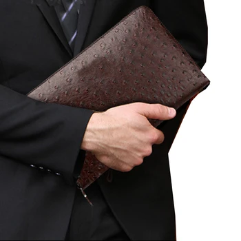 Stručių modelis karvės odos odos vyriški sankabos krepšys vyrų verslo rankinės vyrams mobiliojo telefono maišelį kortelės turėtojas rankinėje cigarečių dėžutę
