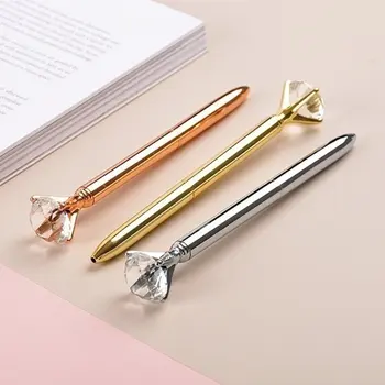 Prabanga Nešiojamų Didelis Kristalų Pen Diamond Tušinukai Raštinės Reikmenys Ballpen Home Office Mokykliniai Reikmenys Lašas Laivybos Didmeninės