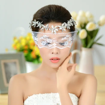 2016 kristalų gėlių nuotakos šukuosena minkštas tiara bendable frontlet lankelis vestuvių tiara populiarus vestuvių plaukų aksesuarai
