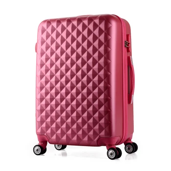 Didmeninės!26inches abs+pc hardside kelionės luaggage krepšiai dėl universaliųjų ratai,moteriška rožinė geltona žalia mėlyna violetinė bagažo vežimėlis