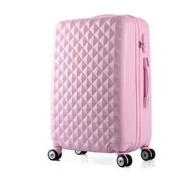 Didmeninės!26inches abs+pc hardside kelionės luaggage krepšiai dėl universaliųjų ratai,moteriška rožinė geltona žalia mėlyna violetinė bagažo vežimėlis