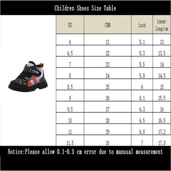 Nauja vaikų medvilnės batai plius aksomo sustorėjimas kūdikio batai trumpi batai berniukams sportiniai bateliai mergaitėms šiltas batai