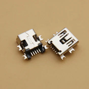 10vnt aukštos kokybės Mini USB B Tipo Moterų 5 Pin 10pin SMT SMD PCB Lizdo Jungtis Trumpas kūno USB V3 Micro USB