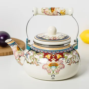 2.4 L specialios porceliano emalio virdulys tradicinė Kinų Medicina