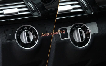 Už Benz W166 ML /GL X166 2012 2013 Konsolės galvos šviesos jungiklio mygtuką padengti apdaila 2vnt kaire ranka vairuoti automobilius