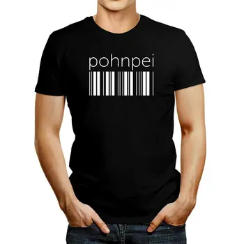 Pohnpei Mažesnis Brūkšninis Kodas T-Shirt