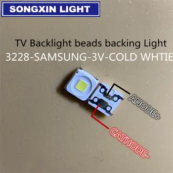 400pcs specialus LED Apšvietimas Flip-Chip LED 1.5 W 3V 3228 2828 SPBWH1322S1KVC1BIB Cool white TV Taikymas SAMSUNG