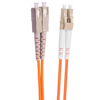 5VNT/daug LC/UPC-SC/UPC fiber optic patch cord 1M 2M 3M 5M Dvipusis Multimode cable LC-SC šviesolaidžių jumper MM DX nemokamas pristatymas