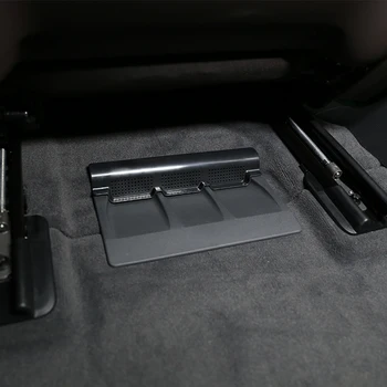 2 Vnt Juodas ABS Automobilio Sėdynės Apačios Oro Kondicionavimo Angos Dangtis, skirtas Mercedes Benz GLE W167 2020 Priedai