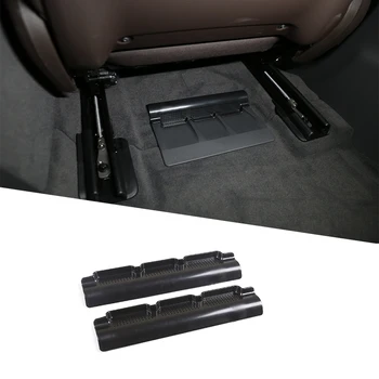 2 Vnt Juodas ABS Automobilio Sėdynės Apačios Oro Kondicionavimo Angos Dangtis, skirtas Mercedes Benz GLE W167 2020 Priedai