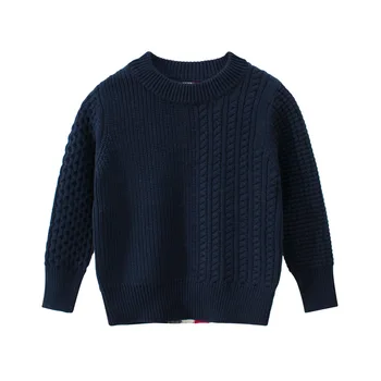2020 nauja rudens ir žiemos vaikų apvalios kaklo džemperis berniukams medvilnės trikotažas mažylis berniukas drabužius berniukų megztiniai