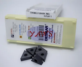TNMG160404-MS LF6011 Kinijos gamyklos, kaina yra pigus, kokybė taip pat yra labai geras, tinka nc pjovimo serijos tekinimo įrankis