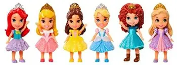 6 lėles Disney Princess serija