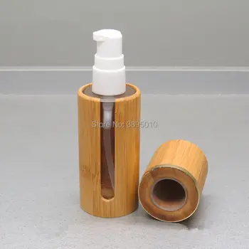 30ml Bambuko Kosmetikos Losjonu Daugkartiniai Butelis 