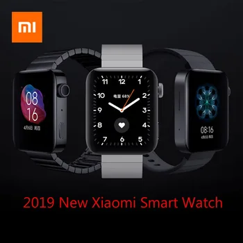 2019 Naujas Xiaomi Smart Žiūrėti MIUI Žiūrėti Xiaomi Dėvėti App Bluetooth4.2 WiFi Pogo į Apmokėjimo Širdies Vardinė Veiklos Stebimi
