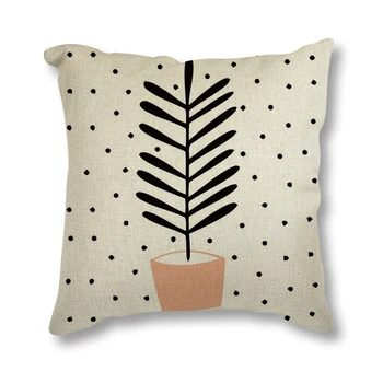 Paprasta kūrybos geometrijos pagalvėlių, lino medvilnės sėdynės pagalvėlės, namų dekoro pagalvės, dekoratyvinės Sofa mesti pagalvės 45x45cm