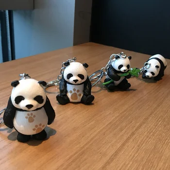 2019 Naujos Panda Key Chain Naujas Mielas Panda 
