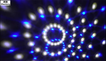 Šešių spalvų LED Kristalų Mažai Magija Kamuolys Scenos Šviesos Lazerio DJ Kalėdų Dieną Projektoriaus Lempa Raudona Žalia Mėlyna + Rožinė Geltona Balta