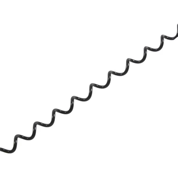 Karšto Raktų žiedas, su karabinai ir spiralinis kabelis, 13 cm, bėgo spalva