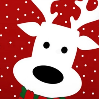 Kalėdų Sofos Užvalkalas Pagalvėlė Padengti Užvalkalas Santa Claus Briedžių Animacinių Filmų Spausdinti Automobilių Sėdynės Pagalvėlės, Namų Dekoro