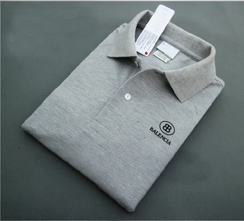 Naujas 2021 trumparankoviai marškinėliai vyriški atvartas medvilnės boutique verslo atsitiktinis vyriški Polo marškinėliai