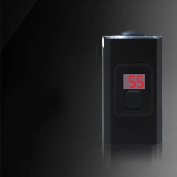 T6 Dviračių Žibintų Skaitmeninis Ekranas Baterija Naktį Jojimo Dviračiu USB Įkrovimo W8EE