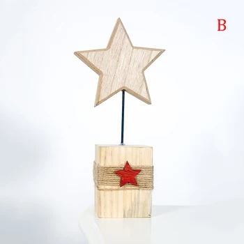 1 Vnt Kalėdų Mediniai Papuošalai, Namų Kalėdų Vakarėlį Ornamentu Dekoravimui Dovana 