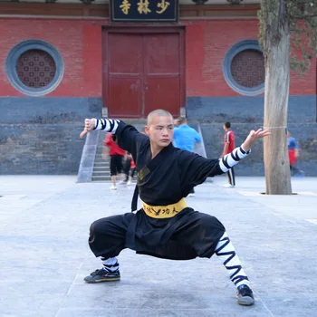 Shaolin Vienuoliai Skraiste Kung fu chi Kostiumas Kovos menų Wing Chun Wushu Uniformas Aukštos Kokybės Pritaikytas
