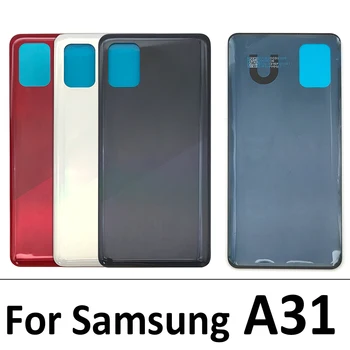 Naujas galines Duris Atveju Baterija Galinis Korpuso galinis Dangtelis Skirtas Samsung Galaxy A31 A315F A51 A515F A71 A715F Su LOGO