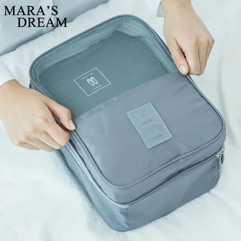 Mara ' s Dream Moterys kelionės krepšys mados vientisos spalvos Poliesterio Moterų batai drabužių maišą tendencija atsitiktinis kelionės Moterų krepšys